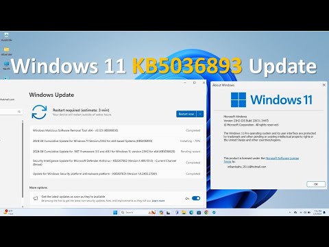 Windows 11 KB5036893 (OS Build 22631.3447) April 2024 Patch update | What's new | Moment 5 Features