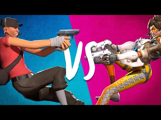 Who would win, Scout (TF2) or Tracer (Overwatch)? - Quora