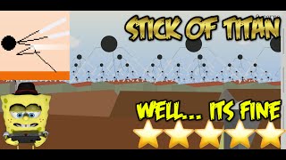 Stick of Titan Android Gameplay | 1080p 60fps screenshot 5