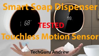 Smart Soap Dispenser With Touchless Motion Sensor