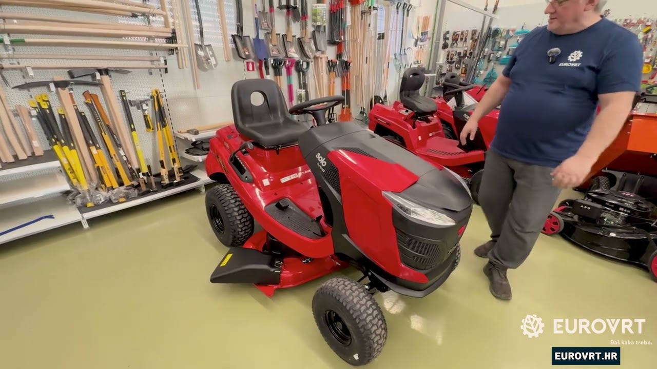 Predstavljanje Solo by AL KO traktorska kosilica T18 111 4 HDS A V2 Comfort Pro