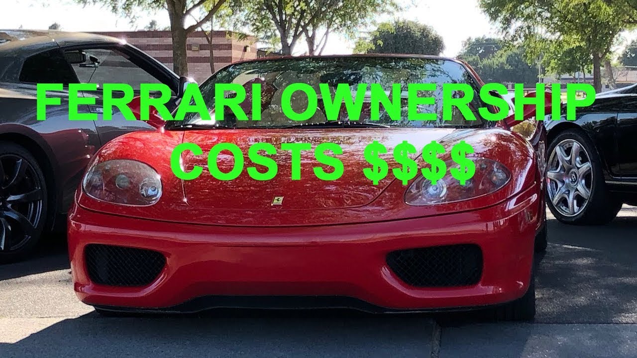 HOW MUCH DOES IT COST TO OWN A FERRARI??? YouTube