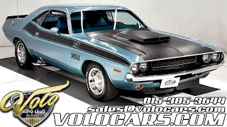 1970 Dodge Challenger T/A for sale at Volo Auto Museum (V19886) 1970 Dodge Challenger Blue