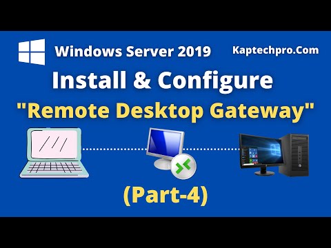 Remote Desktop Gateway Setup In Windows Server 2019