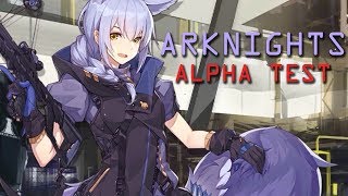 Arknights Gameplay Alpha Test Anime Tower Defense Part 1