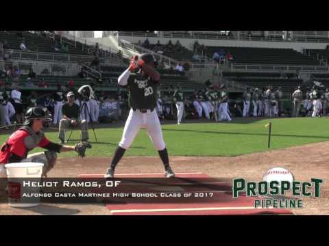 Heliot Ramos Prospect Video, OF, Alfonso Casta Martinez High School Class of 2017
