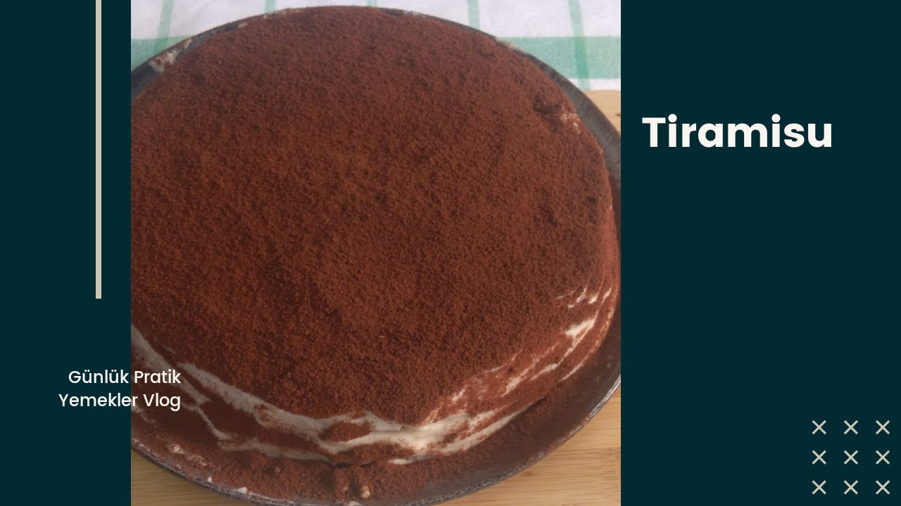 Nefis Yemek Tarifleri |3'ü 1 Arada İle Tiramisu Tarifi|Evde Tiramisu Yap|#tiramisu#tatlı #günlûkvlog