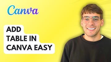 How to Add Table in Canva Easy [2025 Guide]
