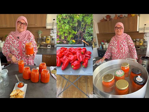 صلصة الفلفل اللي غتخليك تستغناي تشريها من برا كتجي لديدة ومتعددة الاستعمال