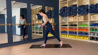 Floor Barre Legs &amp; Glutes 🔥 Quick Sculpt Workout