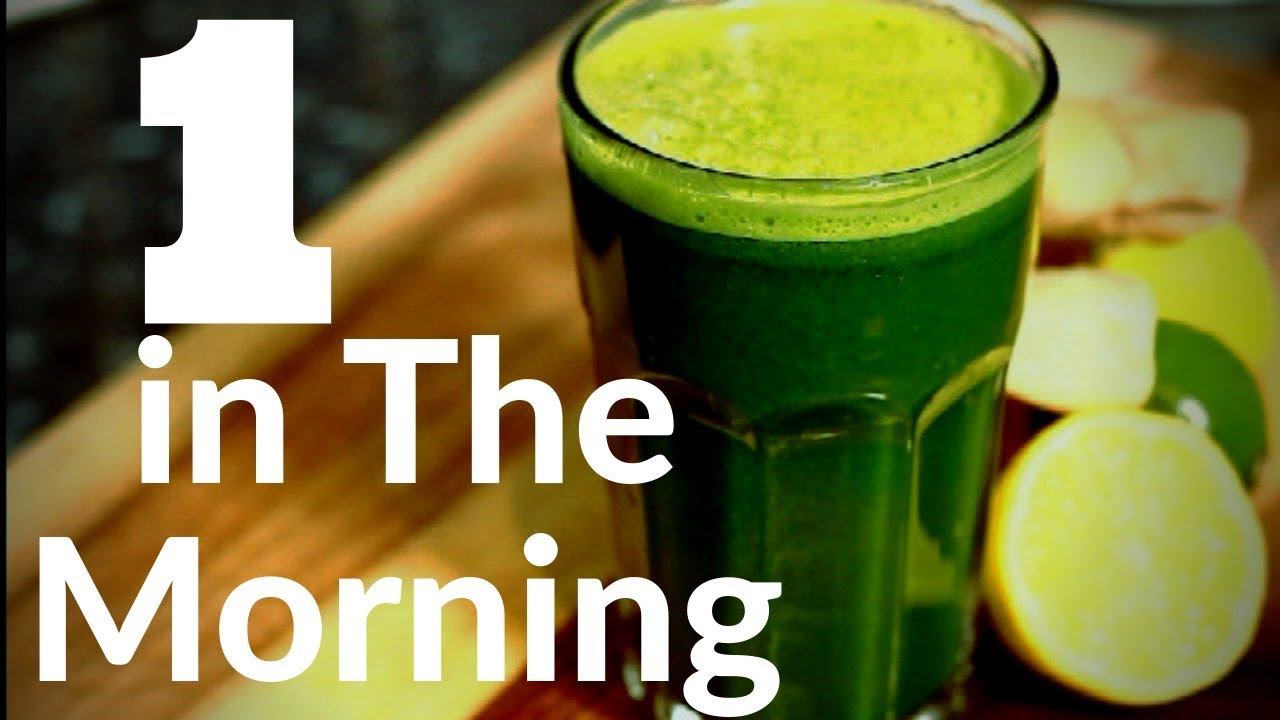 Drink This Early in The Morning | and Get Flat Tummy | With This Drink | Chef Ricardo Cooking