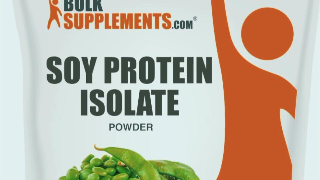 BulkSupplements Soy Protein Isolate Powder Review Best Protein