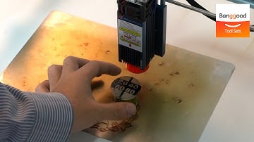 How to Engrave Glass with SCULPFUN S9 Laser Engraver - Banggood Tool Sets