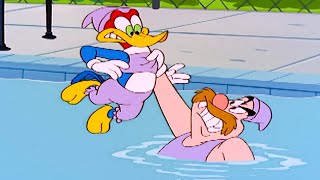 Synchronized Swimming Auditions | Woody Woodpecker