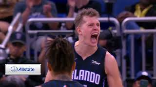 Mo Wagner \& Terrence Ross CRAZY Dunks Hype Up Crowd In Orlando 😱