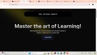 Master the Cha, Bhaja Skills using Next Js &amp; MongoDB LMS 2024-07-07 02:06 AM