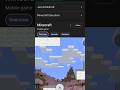 Minecraft Easter Egg Google #minecraft #minecraftshorts #shorts #minecrafteasteregg