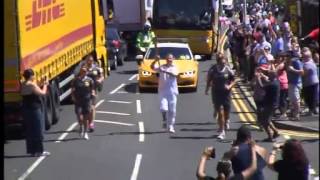 OLYMPIC TORCH - STUART HUGHES - BBC WORLD NEWS