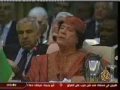 مشادة القذافى وملك السعودية فى القمة العربية