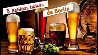 5 BEBIDAS típicas de Berlín | Guía viaje Alemania