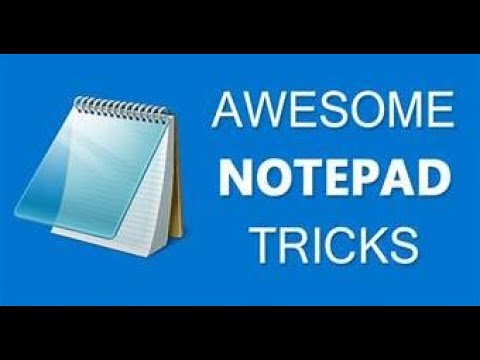 How to make notepad .vbs
