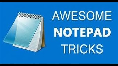 How to make notepad .vbs