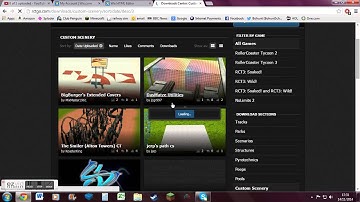 rct3 How to install custom scenery