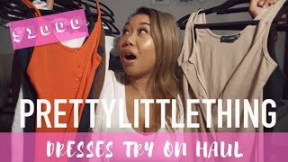 BODYCON DRESS TRY ON HAUL I PRETTY LITTLE THING BODYCON DRESS TRY ON HAUL I PRETTY LITTLE THING