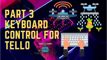 Drone AI Python 3 : Control your Drone With Keyboard (Pygame)