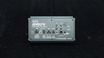 Gaming Machine Demo of 4x50W+1x100W GAU4 Gaming Amplifier with DSP & Bass/Tone/Balance Control