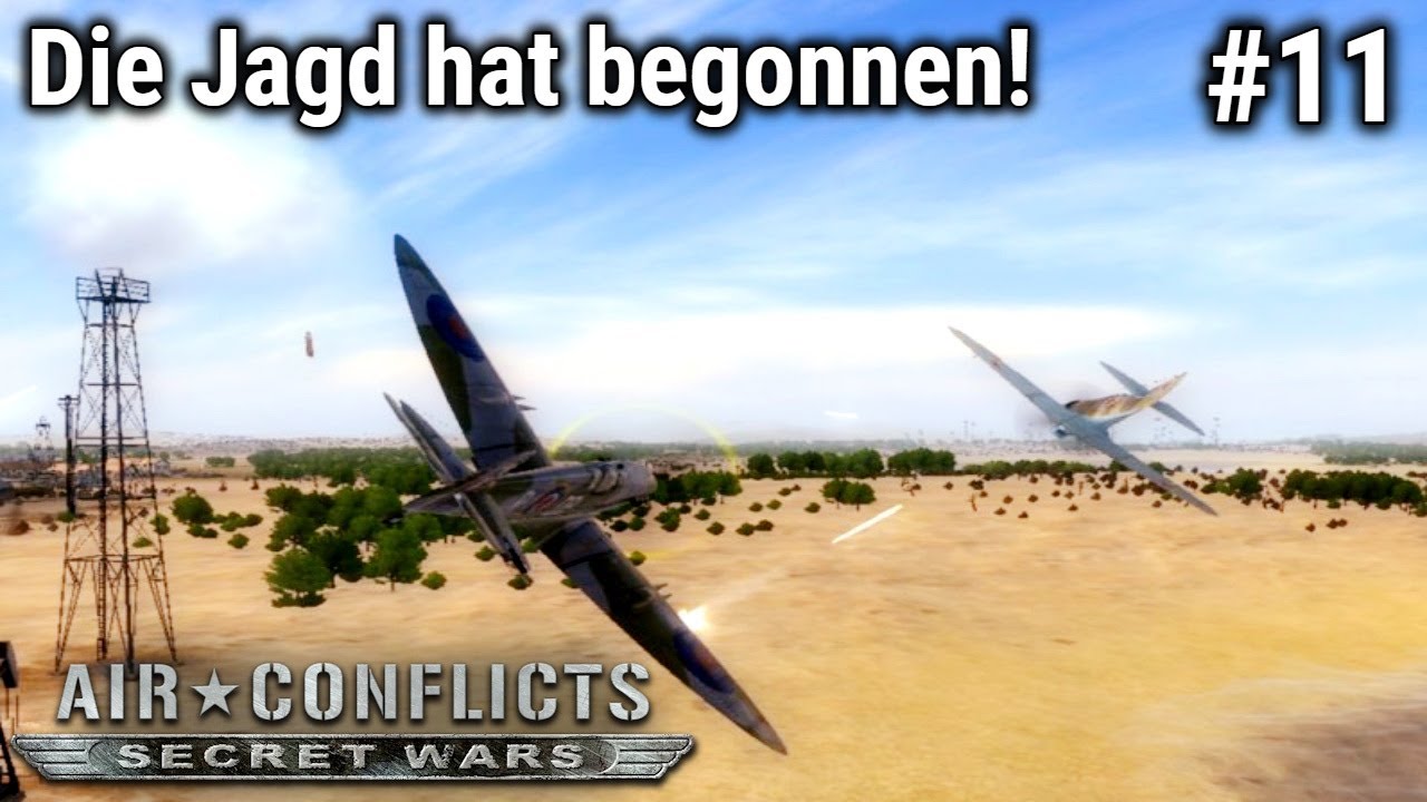 Air Conflicts: Secret Wars - Die Jagd hat begonnen! #11 - Deutsch - No Commentary Gameplay [4K]