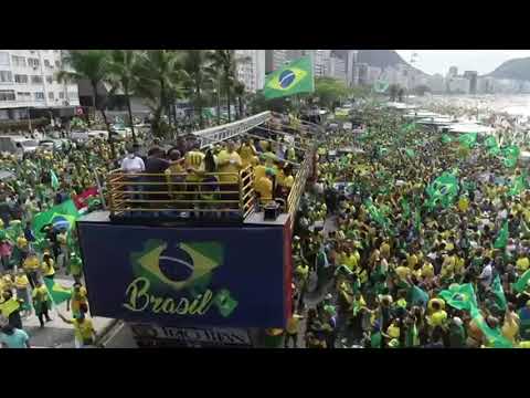 MANIFESTAÇÃO EM COPACABANA – 7 DE SETEMBRO – PARTE 01