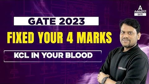 Gate 2023| Gate 2024| KCL | Network theory by Ravi sir