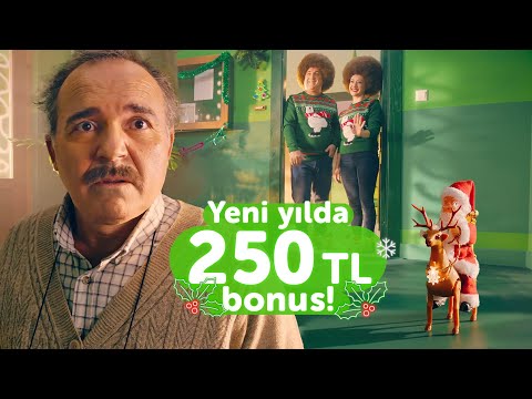 Bonuslular Yeni Yılı 250 TL Bonusla Kutluyor!