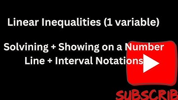 Amharic/አማርኛ-How to Solve Linear Inequalities (into one variable)