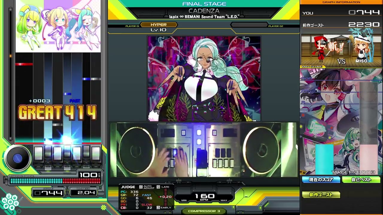 beatmania IIDX】CADENZA / lapix ∞ BEMANI Sound Team 