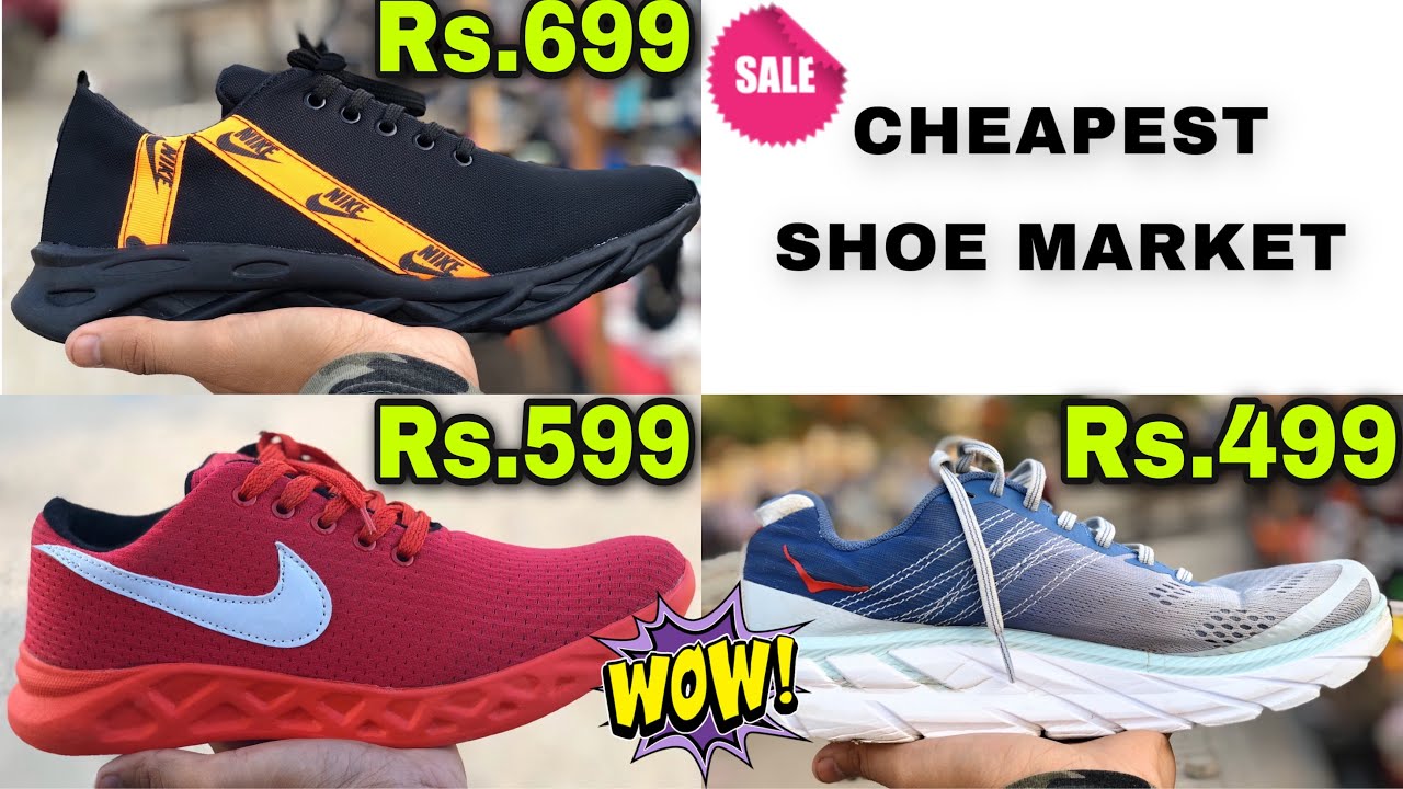 Cheapest Shoe Market in Karachi - YouTube