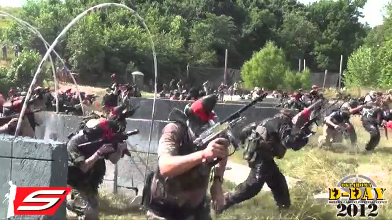 Paintball D-Day Oklahoma Trailer