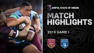 QLD Maroons v NSW Blues Match Highlights | Game I, 2019 | State of Origin | NRL