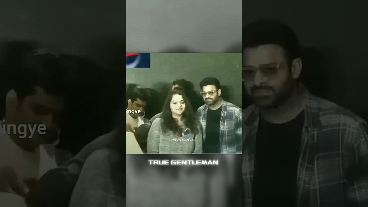 True Gentleman Prabhas ❤️ | Prabhas Humble Behaviour Towards His Lady Fans 