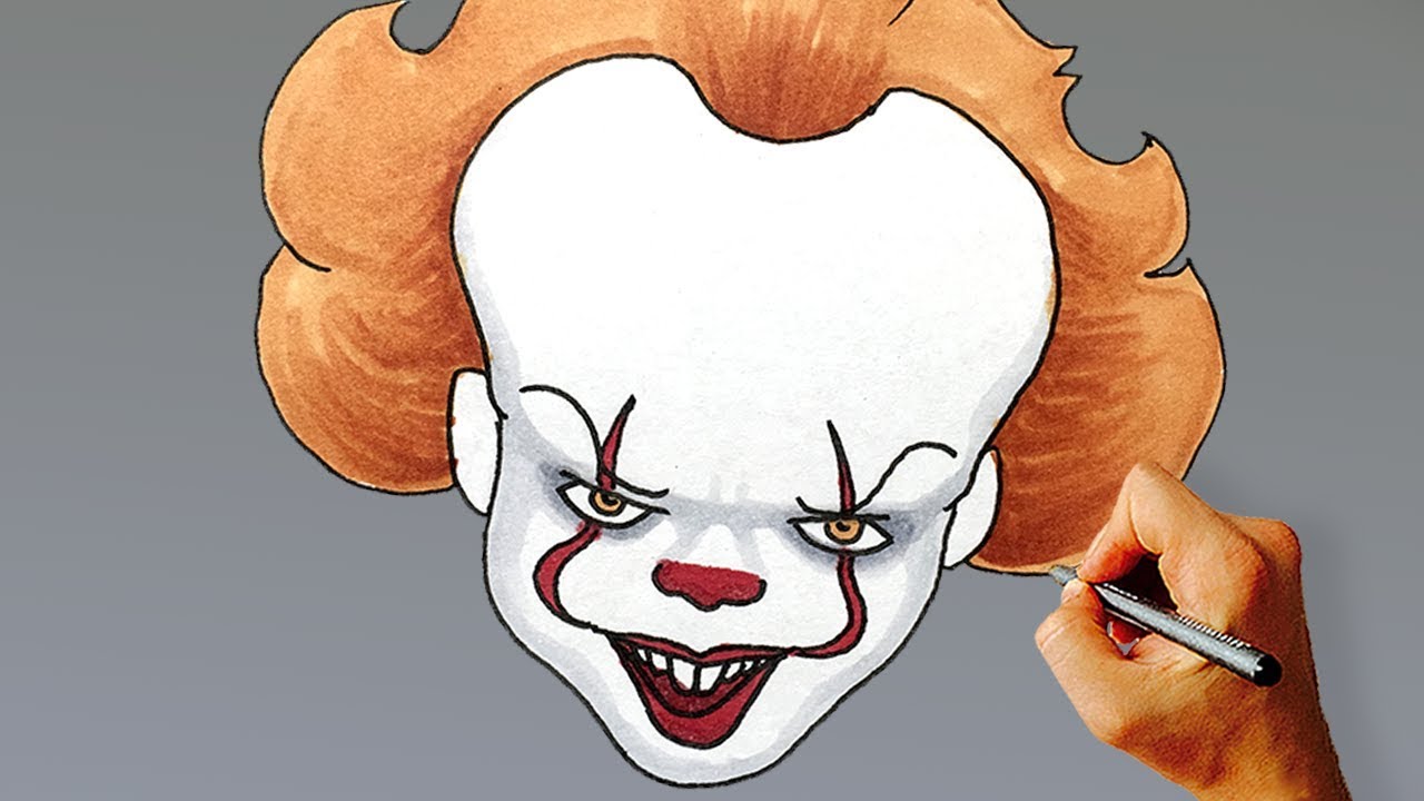 How to Draw Pennywise the Clown