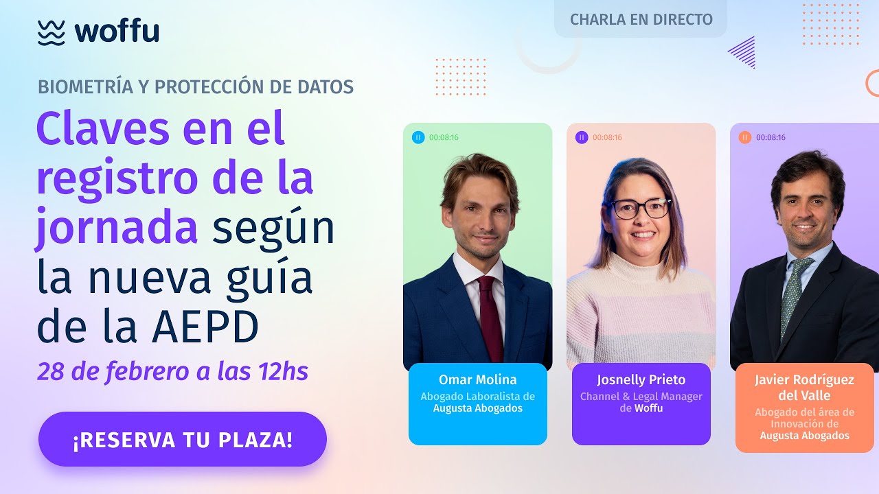 Biometría: Claves en el registro de la jornada según la nueva guía de la AEPD