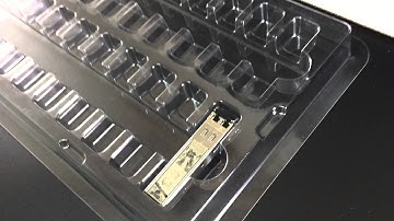 SFP plastic box packaging tray optical transceiver clamshell (www.memorypack.com.tw)