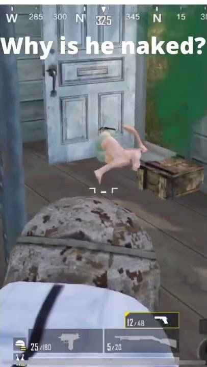 PUBG mobile #shorts #shorts #naked  why is he naked?