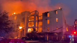 Cortland View at TPC | 5 Alarm Building Fire | San Antonio, Texas