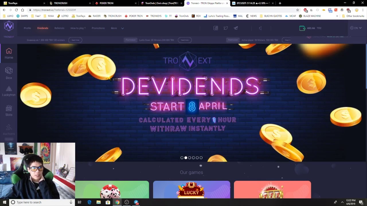 Tronext (TNX), another one...this TRON dapp might be my hidden gem!