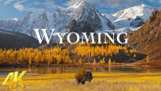 Wyoming 4K  Scenic Relaxation Film With Epic Cinematic Music 4K Video UHD | 4K Planet Earth