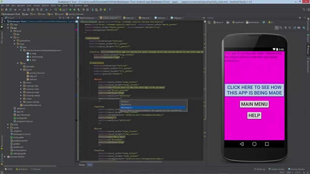 Black Background Android Studio ~ DESEMBARALHE