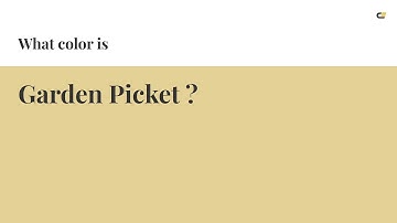 Garden Picket color #e4d195 hex color - Yellow color - Cool color e4d195