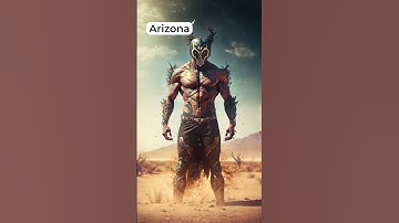 Asking Ai to create a Super Villain for each State #shorts #ai #aiart